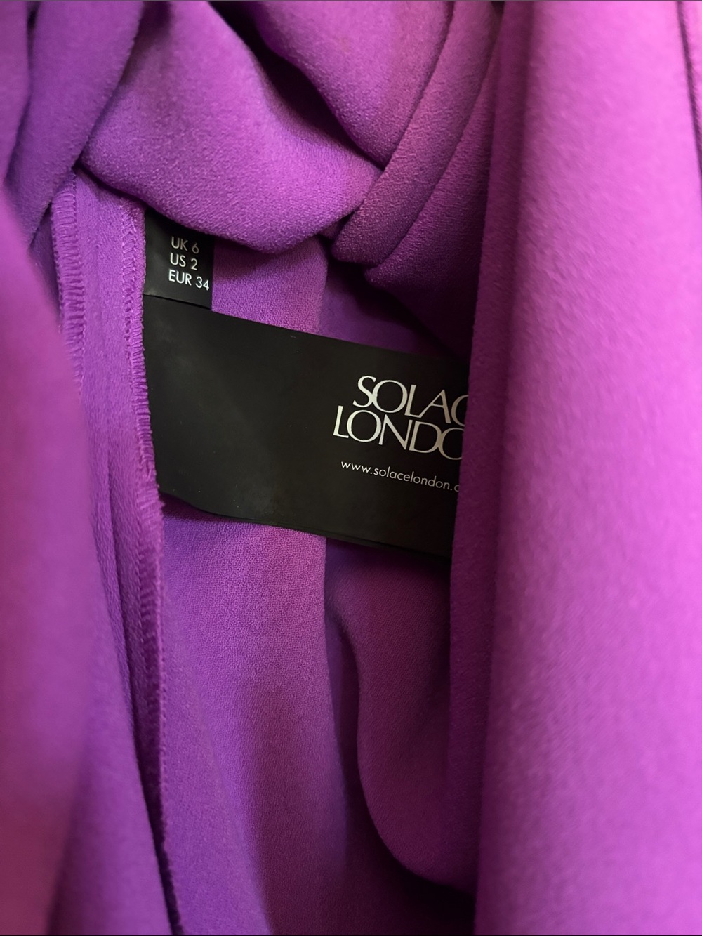 Solace London Lotus Dress - Picture 6 of 7